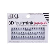Ardell 3D Faux Mink Individuals Medium šopki umetnih trepalnic 60 kos Odtenek black