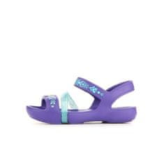 Crocs Sandali vijolična 20 EU Line Frozen Sandal K Ultraviolet