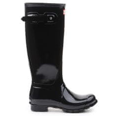 Hunter Dežni škornji čevlji za v vodo črna 36 EU Org Tall Gloss L