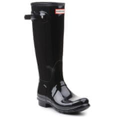Hunter Dežni škornji čevlji za v vodo črna 36 EU Org Tall Gloss L