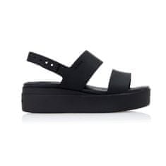 Crocs Sandali črna 39 EU Brooklyn Low Wedge