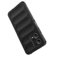 HURTEL Elastični etui za Xiaomi Redmi Note 12 5G / Poco X5 5G Magic Shield Case črn