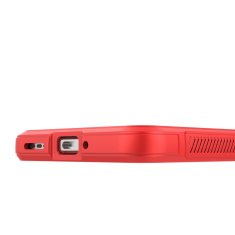 HURTEL Elastični etui za Xiaomi Redmi Note 12 5G / Poco X5 5G Magic Shield Case rdeč