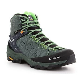 Salewa Čevlji treking čevlji zelena MS Alp 2 Mid Gtx