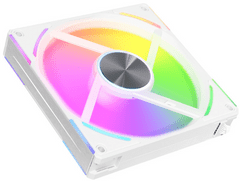 Lian Li Uni Fan AL140 V2 ventilator za ohišje, RGB, PWM, 140mm, bel (14ALV21W)