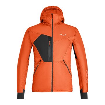 Salewa Jakne treking čevlji oranžna Pedroc Hybrid Twr M Hood Jkt