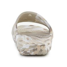 Crocs Japanke bež 38 EU Classic Marbled Slide