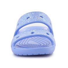 Crocs Japanke modra 37 EU Classic Glitter Sandal Kids