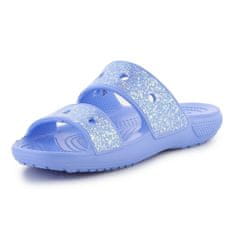 Crocs Japanke modra 32 EU Classic Glitter Sandal Kids