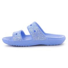 Crocs Japanke modra 32 EU Classic Glitter Sandal Kids