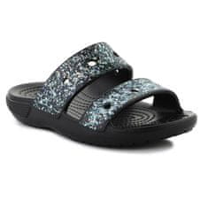 Crocs Japanke črna 36 EU Classic Glitter Sandal Kids