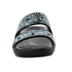 Crocs Japanke črna 37 EU Classic Glitter Sandal Kids