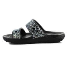 Crocs Japanke črna 36 EU Classic Glitter Sandal Kids