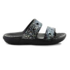 Crocs Japanke črna 37 EU Classic Glitter Sandal Kids