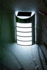 Polux 2x Solarna Vrtna svetilka LED SAFFO fasadna stenska 6000K Hladno bela
