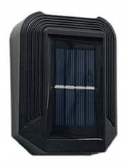 Polux Solarna Vrtna svetilka LED LUCE fasadna stenska 6000K Hladno bela s senzorem gibanja