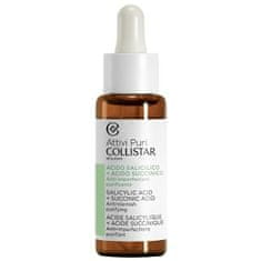 Collistar Serum za kožo Attivi Puri salicilna kislina + jantarna kislina 30 ml