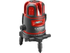 Extol Premium Lasersko merilno orodje Extol Premium 8823312 zeleno linearno, križno samoniveliranje