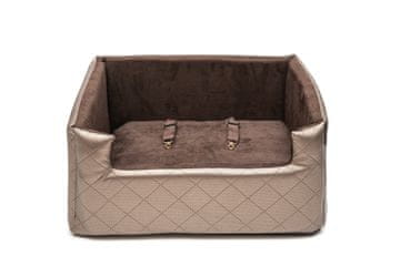 Noah Avtosedež za pse Mia Lux Metallic brown L