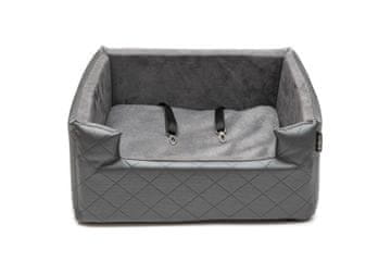 Noah Avtosedež za pse Mia Lux Metallic grey L