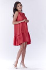 Awama Ženska mini obleka Guenegune A176 roza XL