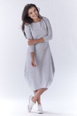 Awama Ženska mini obleka Elsavere A191 siva S/M
