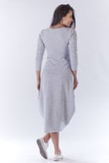 Awama Ženska mini obleka Elsavere A191 siva S/M
