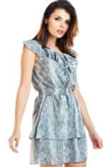 Awama Ženska mini obleka Dechtenddydd A272 siva XL