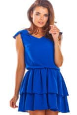 Awama Ženska mini obleka Acheloyde A291 modro nebo L