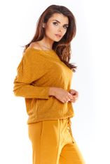 Awama Klasičen ženski pulover Iblinwen A333 kamelja S