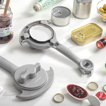 InnovaGoods Večnamenski nastavljiv odpirač pokrovov za kozarce, pločevinke in steklenice Tapof InnovaGoods