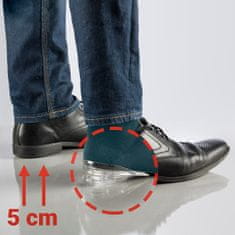 NEW Silikonski Vložki za Čevlje za Povišanje x5 InnovaGoods 10 kosov