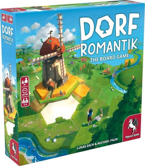 Pegasus družabna igra Dorfromantik The Board Game angleška izdaja