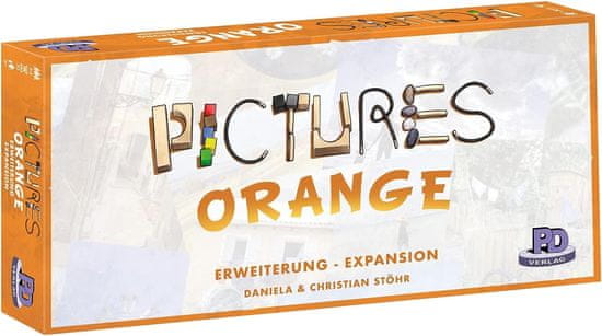 PDV družabna igra Pictures, razširitev Orange angleška izdaja