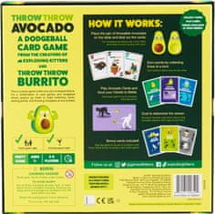 Exploding Kittens družabna igra Throw Throw Avocado angleška izdaja