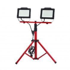 awtools SMD LED 2x 50W reflektor stativ – tripod 1.8m