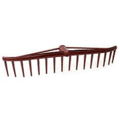 Strend Plastične grablje 16 zob brez ročaja LONGBOW