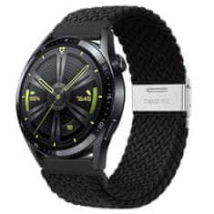 BStrap Elastic Nylon 2 pašček za Huawei Watch GT 42mm, black