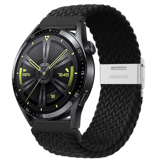 BStrap Elastic Nylon 2 pašček za Xiaomi Amazfit Stratos 2/2S/3, black