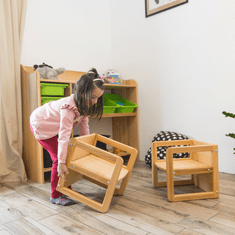 CAPOARTI® Multifunkcijski otroški stolček CUBE