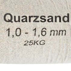 Vidaxl Filtrirni pesek 25 kg 1,0-1,6 mm