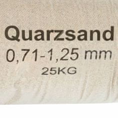 Vidaxl Filtrirni pesek 25 kg 0,71-1,25 mm