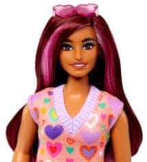 Mattel Barbie 207 lutka obleka s srčki (FBR37)