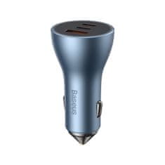 BASEUS BASEUS AVTOPOLNILEC USB-A + 2X USB-C 65W MODER