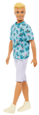 Mattel Barbie model Ken 211 - modra majica s kratkimi rokavi (DWK44)