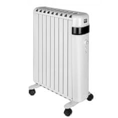 SHE SHX30ROF2000 brezoljni radiator, 9 reber, 2000 W