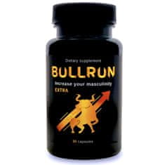Different Company Bullrun Extra prehransko dopolnilo za podporo moči in erekciji 30 kapsul