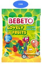 Bebeto  žele bonboni Lovely Fruits 80g (2 kom)