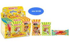 Bebeto  žele bonboni Fast Food 30g (mix 24 kos.)