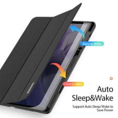 Dux Ducis Domo ovitek za Samsung Galaxy Tab S7 Plus / S8 Plus / S7 FE 12.4, črna